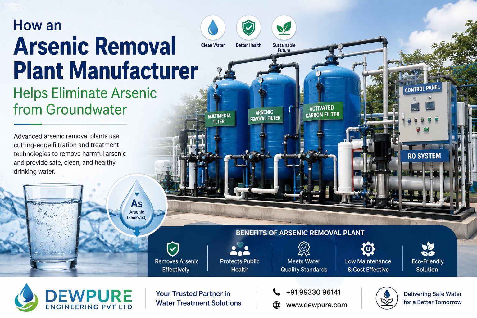 Arsenic Removal Plant Manufacturer