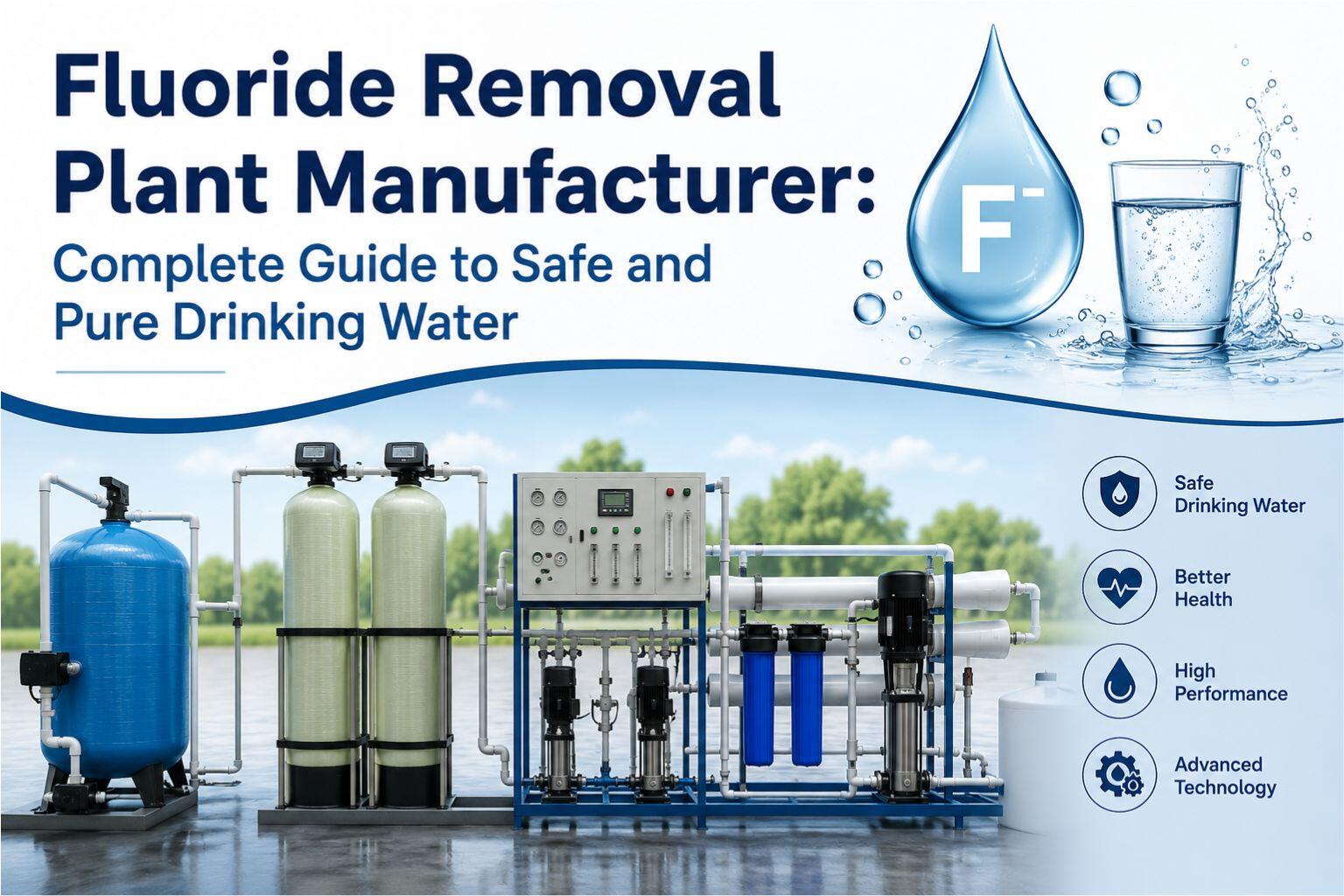 Fluoride Removal Plant Manufacturer