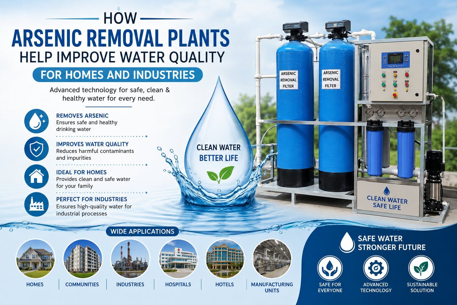 Arsenic Removal Plant Manufacturer