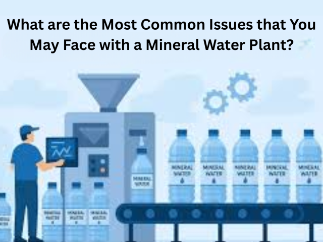 What are the Most Common Issues that You May Face with a Mineral Water Plant?